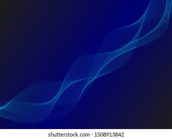 EPS 10 vector. Futuristic colorful background. Backdrop with lines and waves.