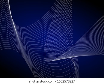 EPS 10 vector. Futuristic colorful background. Backdrop with lines and waves.