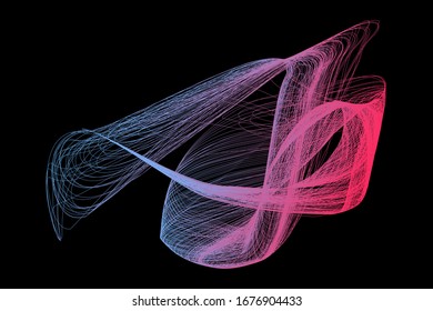EPS 10 vector. Futuristic colorful background. Backdrop with lines and waves.