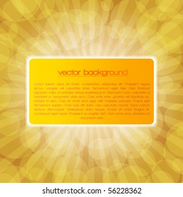 EPS 10 Vector Gold shiny explosion background