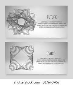 EPS 10 vector illustration. Abstract background with geometric design elements. Vector design style Business card, letterhead, brochure, banner.