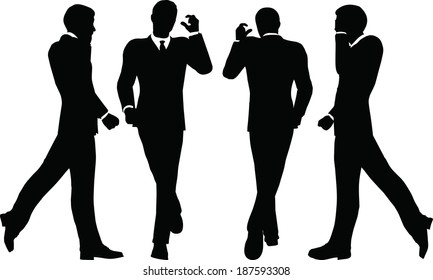 Eps 10 Vector Illustration Business People Stock Vector (Royalty Free ...