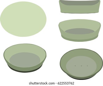 EPS 10 vector illustration of cat bad on white background