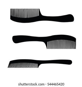 EPS 10 vector illustration of comb on white background
