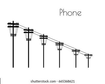 電信柱 イラスト 電信柱 イラスト 街灯