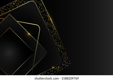 EPS 10 vector. Luxury background. Shiny VIP backdrop.