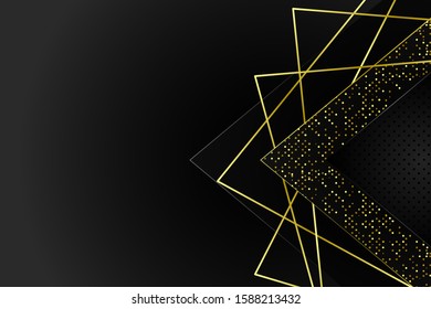 EPS 10 vector. Luxury background. Shiny VIP backdrop.