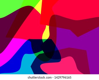 EPS 10 vector. Modern art background. Colorful backdrop for projects.