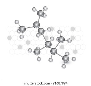 EPS 10 vector - molecule