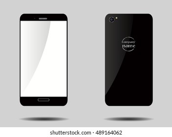 eps 10 vector realistic illustration of mobile phone