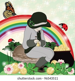 EPS 10 vector - Saint Patrick's day fantasy illustration