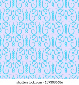 EPS 10 vector. Seamless vintage ethnic pattern design.