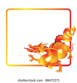 chinese dragon frame