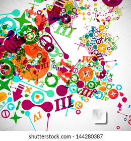 eps, abstract background