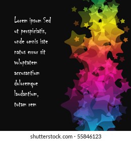 Eps Abstract Star Background