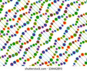 eps, beautiful structure of the DNA molecule