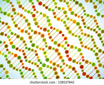 eps, beautiful structure of the DNA molecule