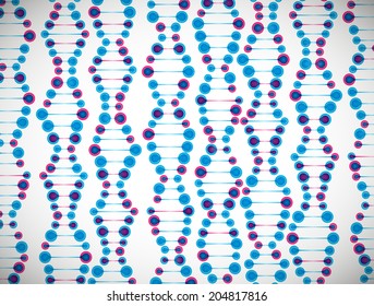 eps, beautiful structure of the DNA molecule