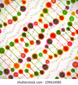 eps, beautiful structure of the DNA molecule