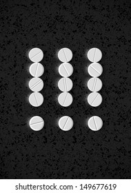 eps, exclamation mark of the pills