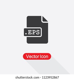 EPS File Icon Vector Illustration Eps10