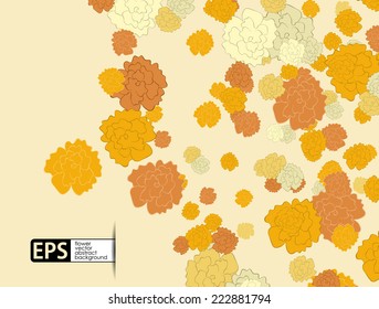 eps, floral background