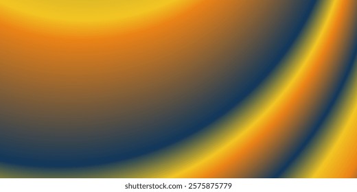 Eps gradient orange yellow blue like wave work .Gradient abstract background with circular line