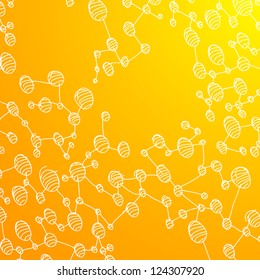 Eps, Hand Drawn DNA Molecule