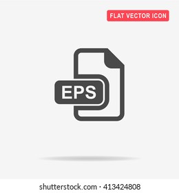 Eps icon. Vector concept illustration for design.