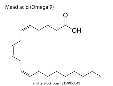 EPS molecular structure of Mead acid omega 9