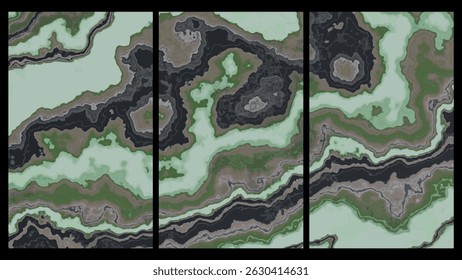 Eps painting Vibrant Green Marble Texture – Organic Flowing Patterns with Deep Emerald and Jade Tones, Perfect for Interior Design and Premium Stock Photography