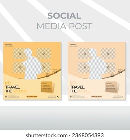 EPS Real estate digital marketing web banner social media and instagram post template banner.