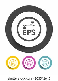 Eps sign icon