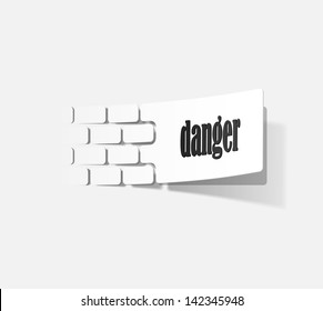 eps, sign warning in the form of stickers
