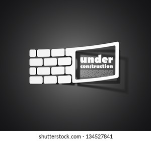 eps, under construction sticker