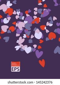 eps, valentine background