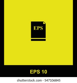 EPS vector black icon. Isolated illustration. Business picture.