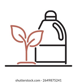 Icono de Vector EPS de reutilización, ideal para su uso en temas de eco, reciclaje y sostenibilidad.
