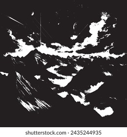 An EPS vector illustration of a distressed backdrop. It features a grunge texture with an urban feel, characterized by scratches. The design includes a grainy, grungy effect with a dust overlay