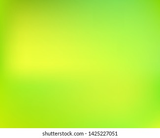 EPS. Vector illustration flat. Amazing splash and spreading spot. Green gradient various elements that form multicolored blurred graphics.
