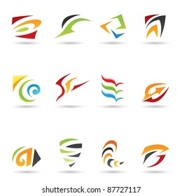 EPS Vektorgrafik geometrischer abstrakter Formen