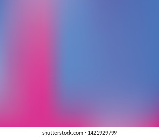EPS. Vector illustration invite. Juicy splash and spreading spot. Blue gradient various elements that form multicolored blurred graphics.