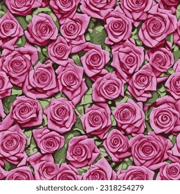 vectorial sin fisuras moda impresión rosa fondo textura floral ilustración arte botánico ornamento flora jardín imagen planta colorida flora moderna belleza inagotable repetición repetitiva