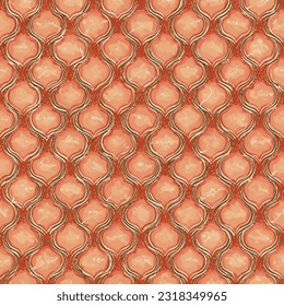 Für Vektor nahtlose Muster Mode Print abstrakte Form Hintergrund Textur dekorative Illustration geometrische Kunst bunte moderne Muster Textur Schönheit endlos wiederholt
