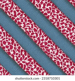 eps vector seamless pattern fashion print abstract lines background polka dot texture illustration red blue art ornament image colorful modern beauty endless repeating
