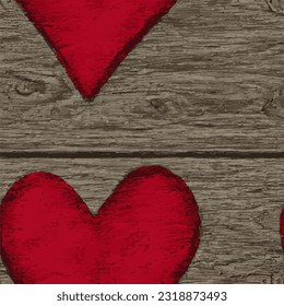 Per Vektorgrafik nahtlose Muster Mode drucken Liebe Herzen Hintergrund romantische Textur Illustration valentiner Kunst Ornament Hochzeit Bild bunter Liebesromane Symbol Schönheit endlose Wiederholungspapier