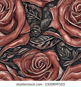 eps vector seamless pattern fashion print flowers background floral texture illustration botanical art ornament flora garden image colorful plant modern flora bloom beauty endless repeat