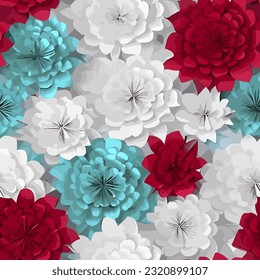 eps vector seamless pattern fashion print flowers background floral texture illustration botanical art ornament flora garden image colorful plant modern flora bloom beauty endless repeat