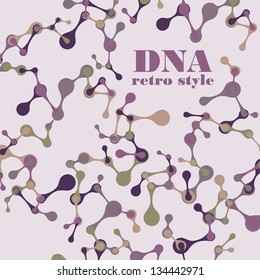 eps, vintage structure of the DNA molecule