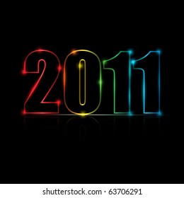 EPS10 2011 Message Vector Background